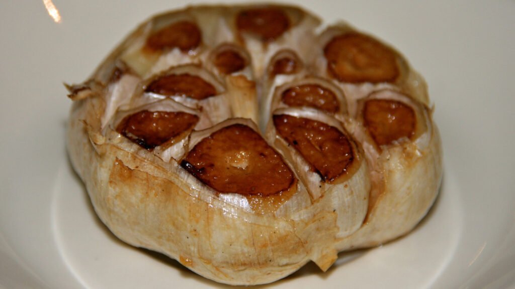 roasted garlic